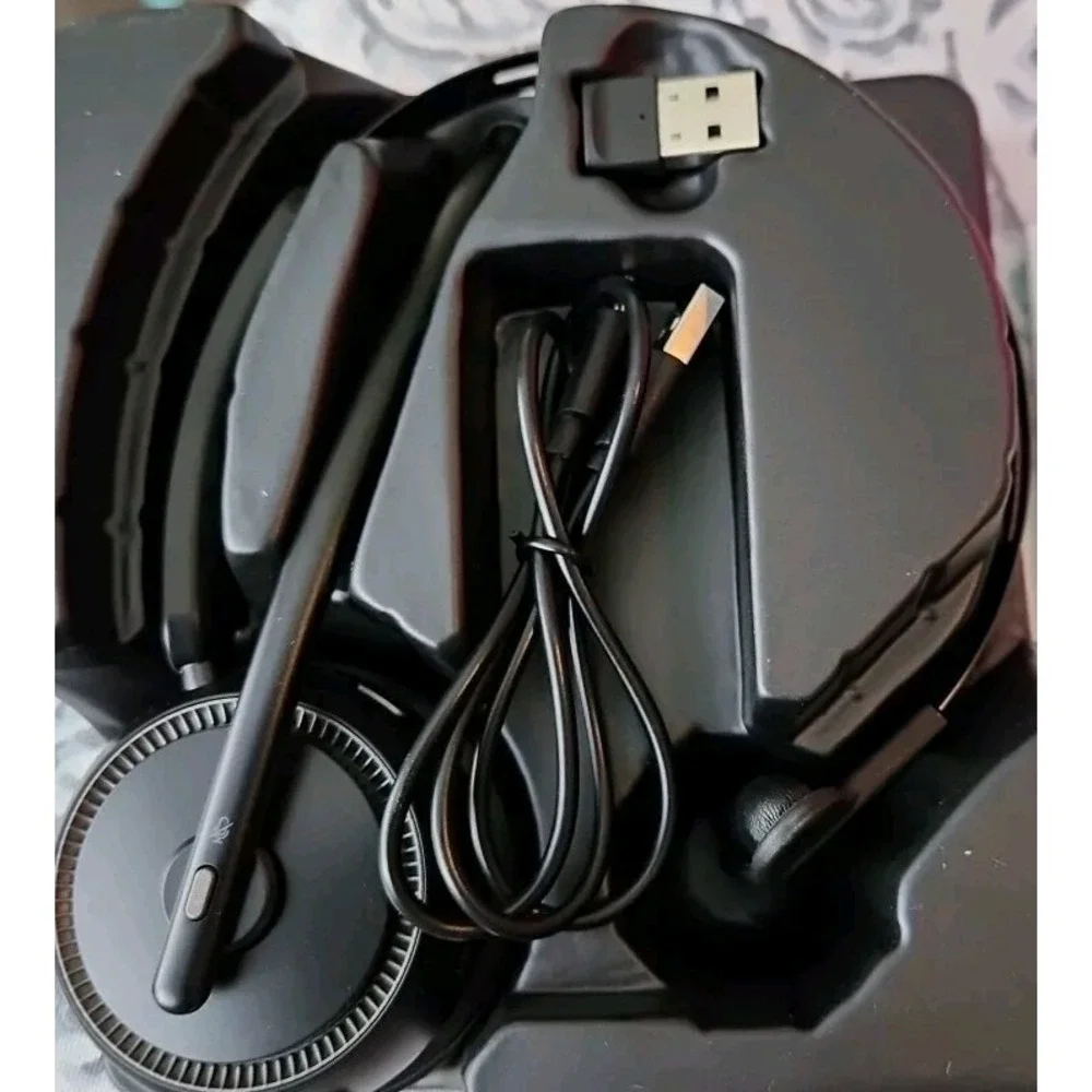 Levn CT002 Headset Black Noise Cancelling Wireless Bluetooth On The Ear and Mic